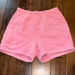 Cozy Pink Athletic Shorts for Women